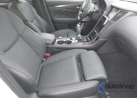 2023 Infiniti Q50 Red Sport 400 Awd z USA, uszkodzony, nr VIN JN1FV7DR8PM590919